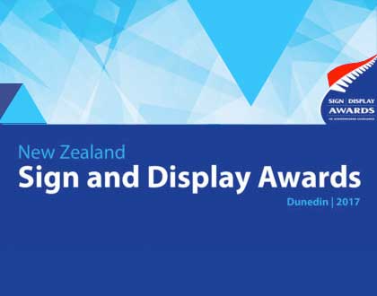 NZ Sign & Display Awards 2018 – 16 June