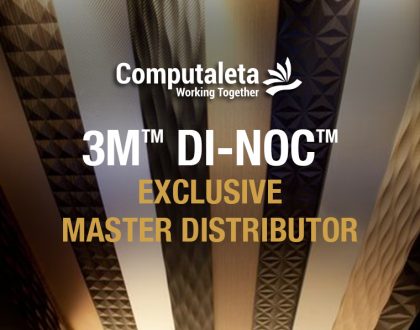 Computaleta now the official Master Distributor for 3M DI-NOC Architectural Finishes.