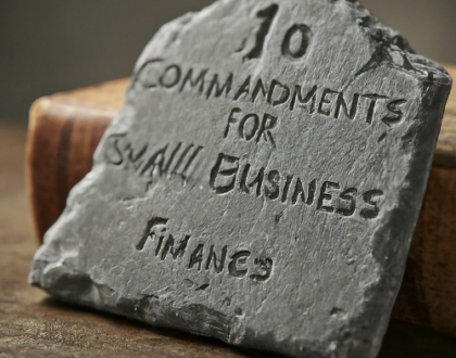 10 Commandments for Small Business Finances